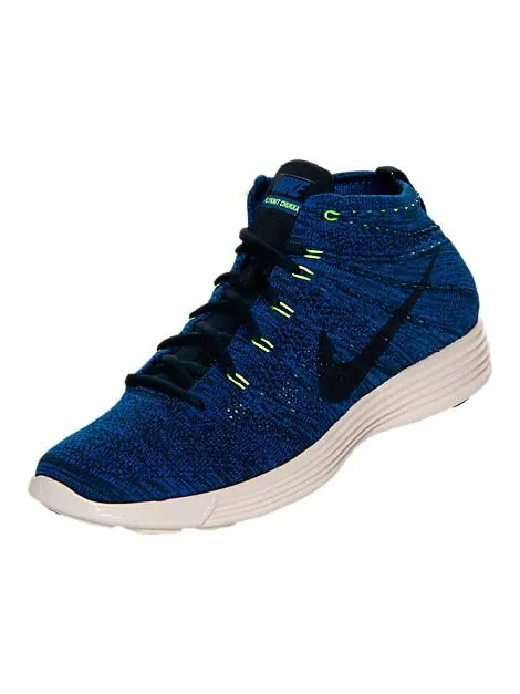 Кроссовки Nike Lunar Flyknit Chukka — изображение 3 из 4, синий