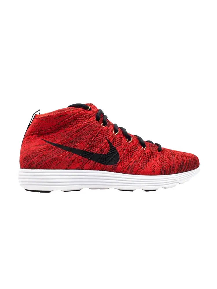 Кроссовки Nike Lunar Flyknit Chukka 'University Red' — изображение 1 из 4, красный