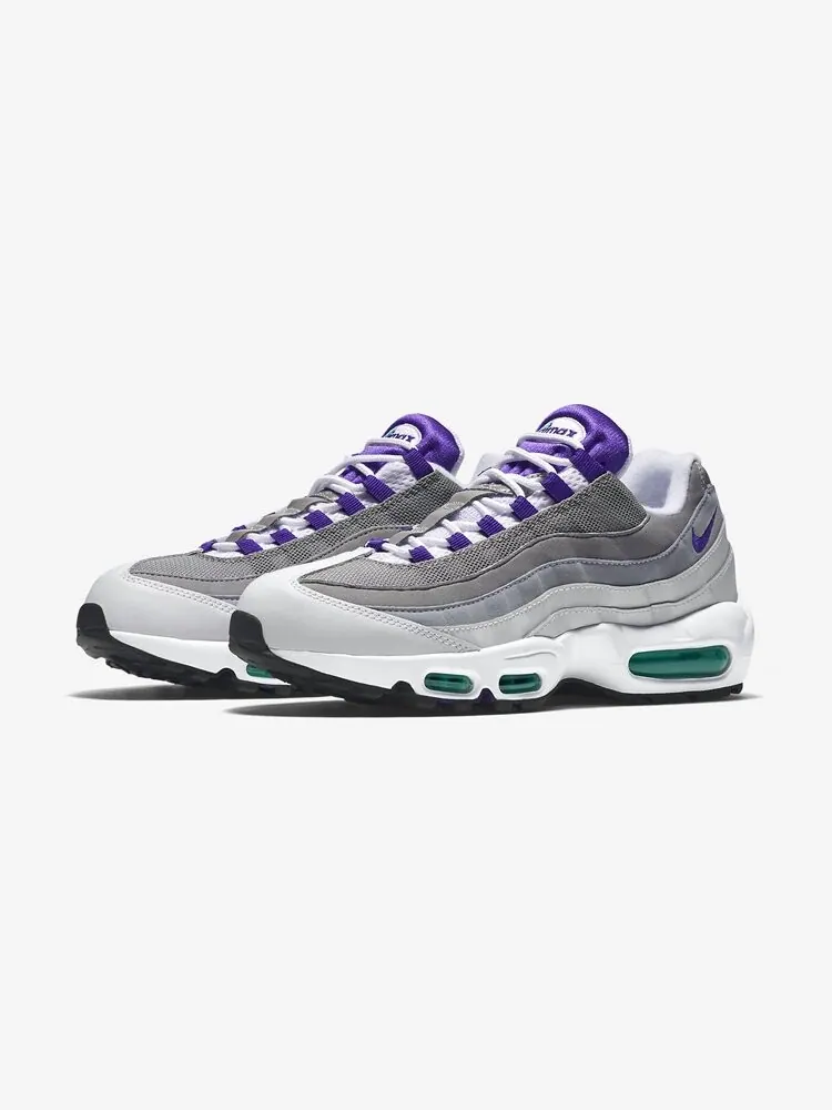 Кроссовки Nike Air Max 95 'Grape' — изображение 2 из 4, белый