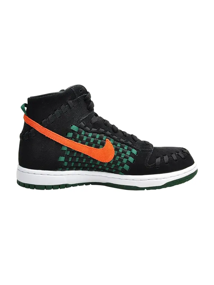 Кроссовки Nike Dunk Woven — изображение 1 из 1, черный