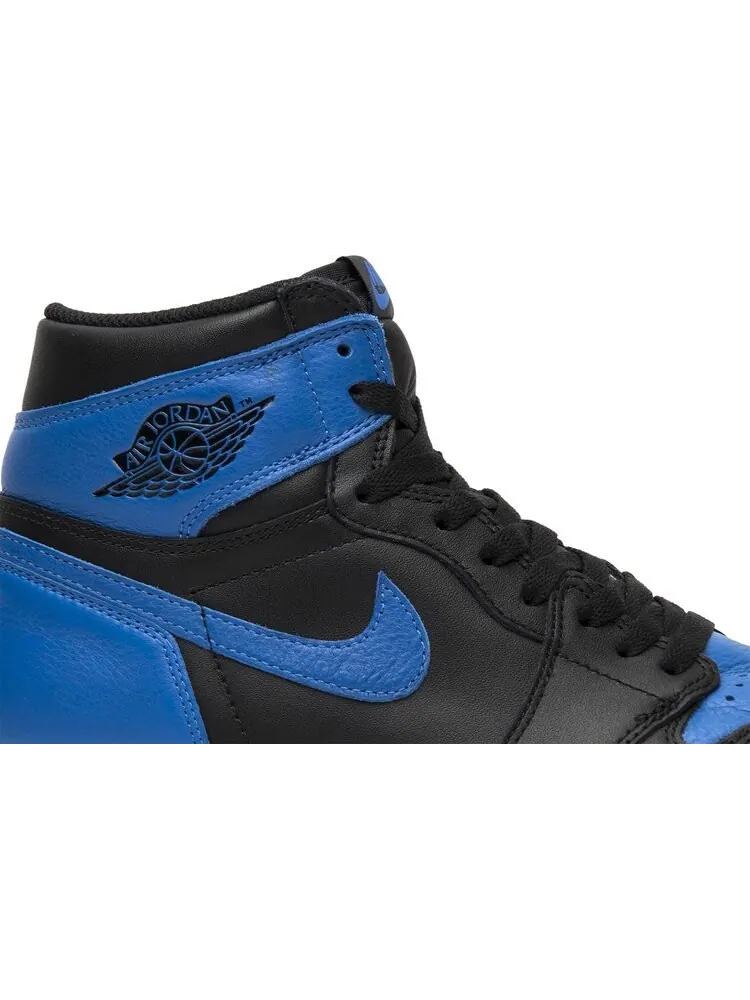 Кроссовки Air Jordan 1 Retro High OG Royal 2017 — изображение 2 из 8, черный