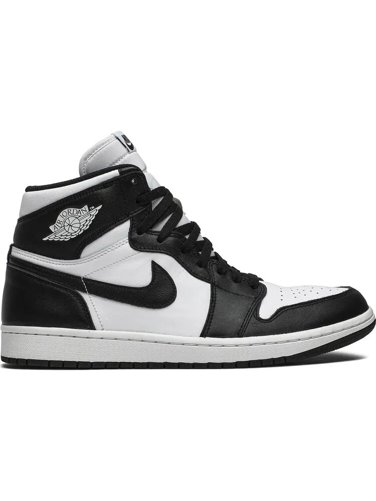 Кроссовки Air Jordan 1 Retro High OG Black White — изображение 1 из 8, черный