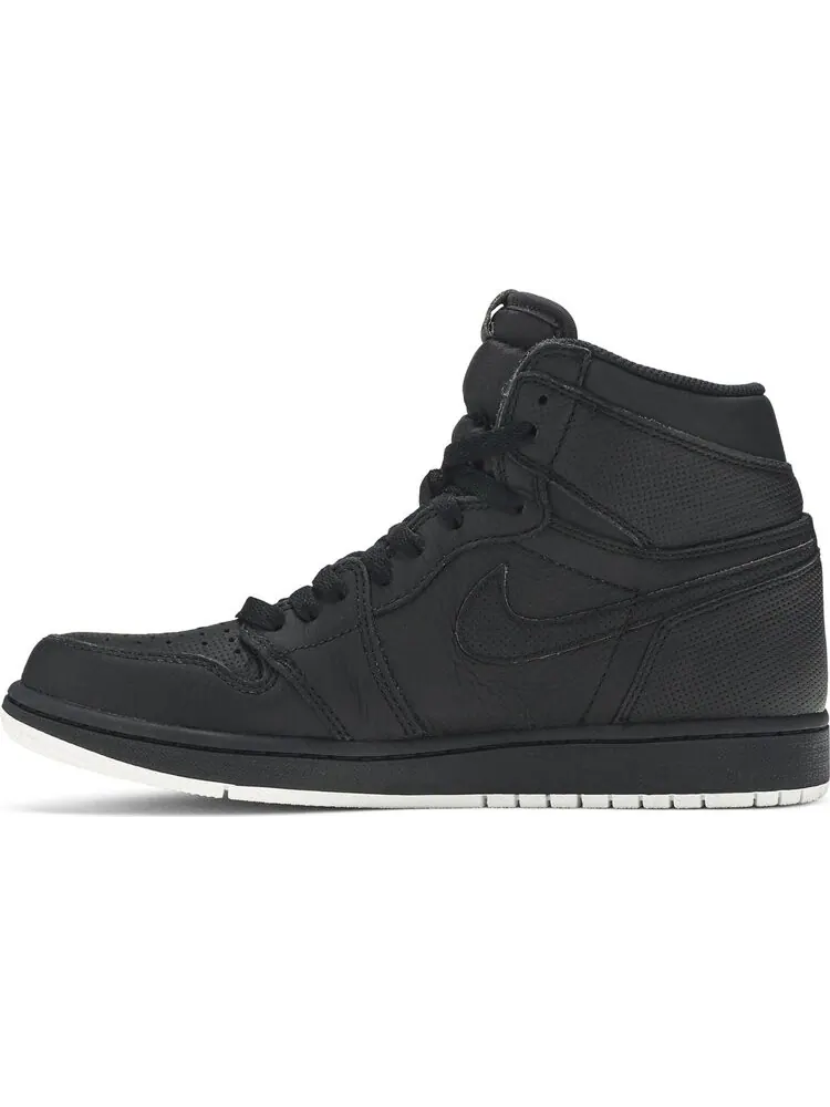 Кроссовки Air Jordan 1 Retro High OG Perforated — изображение 3 из 8, черный