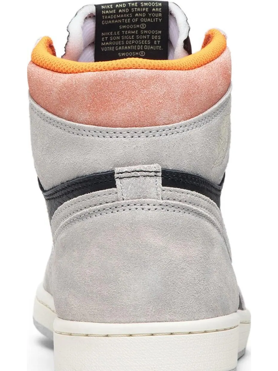 Кроссовки Air Jordan 1 Retro High OG Neutral Grey — изображение 7 из 8, серый