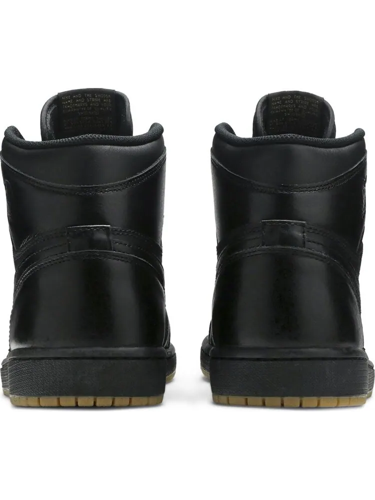 Кроссовки Air Jordan 1 Retro Gum Bottom — изображение 6 из 8, черный