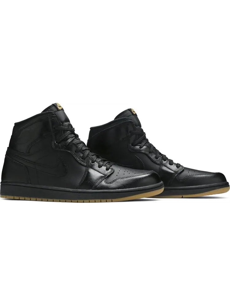 Кроссовки Air Jordan 1 Retro Gum Bottom — изображение 8 из 8, черный
