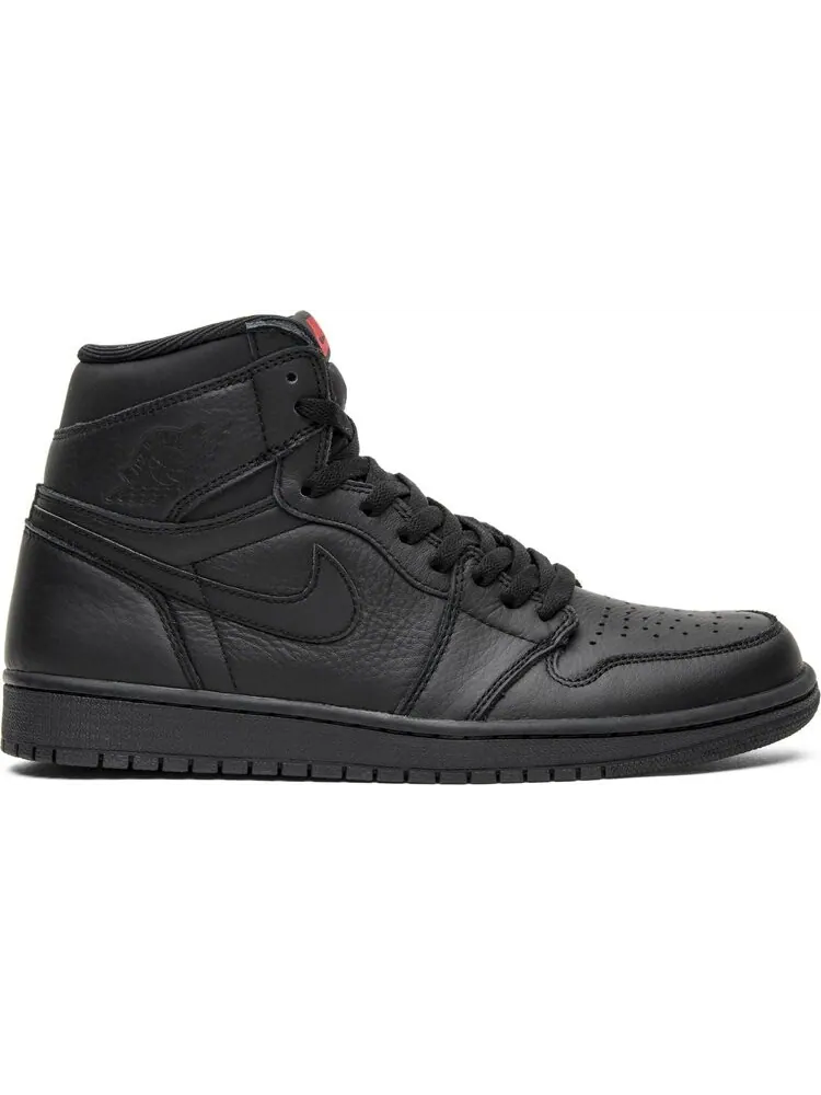 Кроссовки Air Jordan 1 Retro High OG Triple Black — изображение 1 из 8, черный