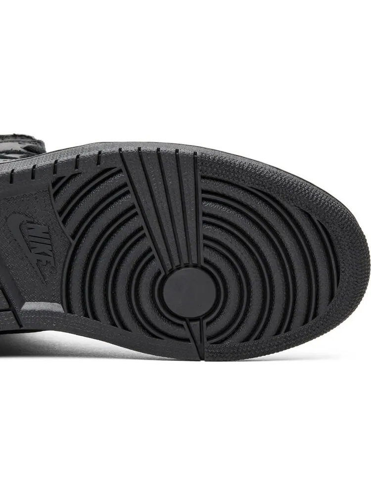 Кроссовки Air Jordan 1 Retro High OG Triple Black — изображение 5 из 8, черный