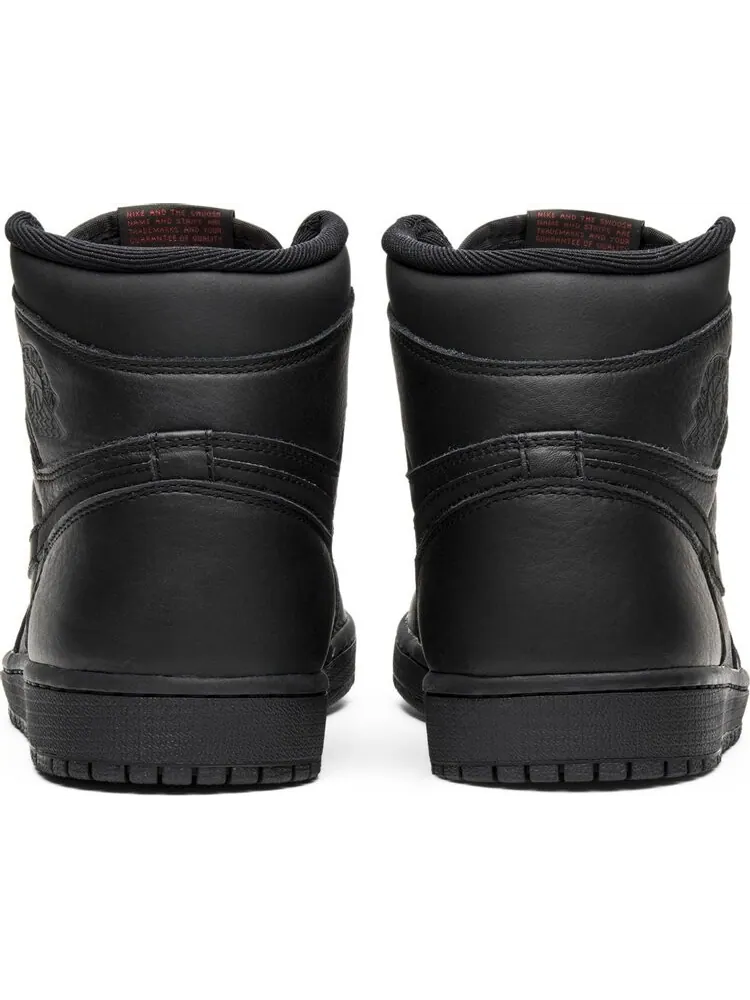 Кроссовки Air Jordan 1 Retro High OG Triple Black — изображение 6 из 8, черный