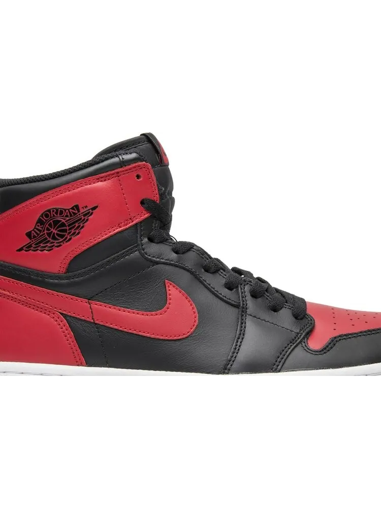 Кроссовки Air Jordan 1 Retro High OG Bred 2013 — изображение 2 из 8, черный