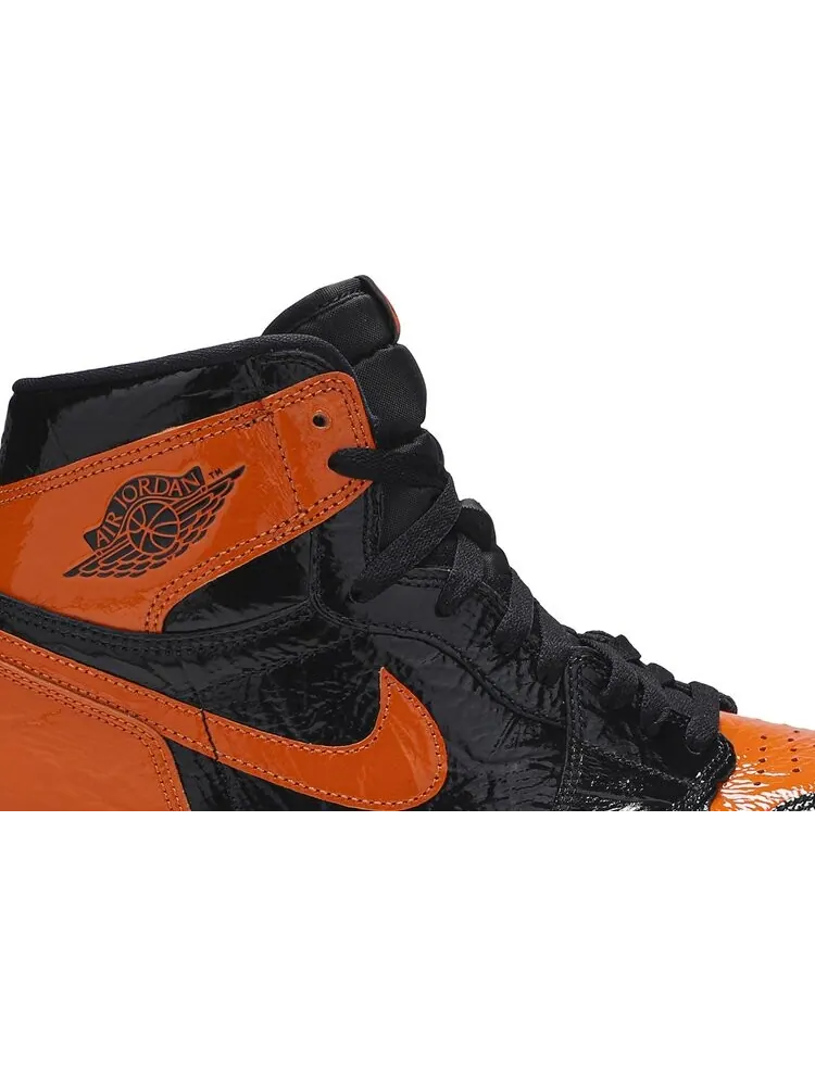 Кроссовки Air Jordan 1 Retro High OG Shattered Backboard 3.0 — изображение 2 из 8, черный