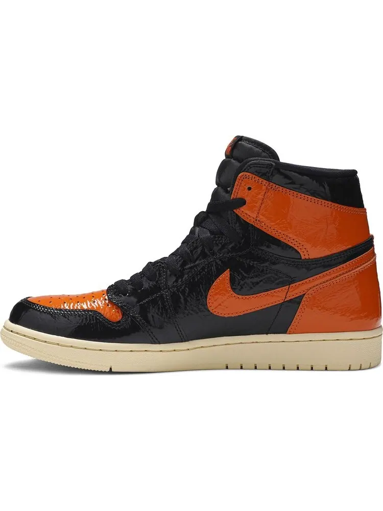 Кроссовки Air Jordan 1 Retro High OG Shattered Backboard 3.0 — изображение 3 из 8, черный