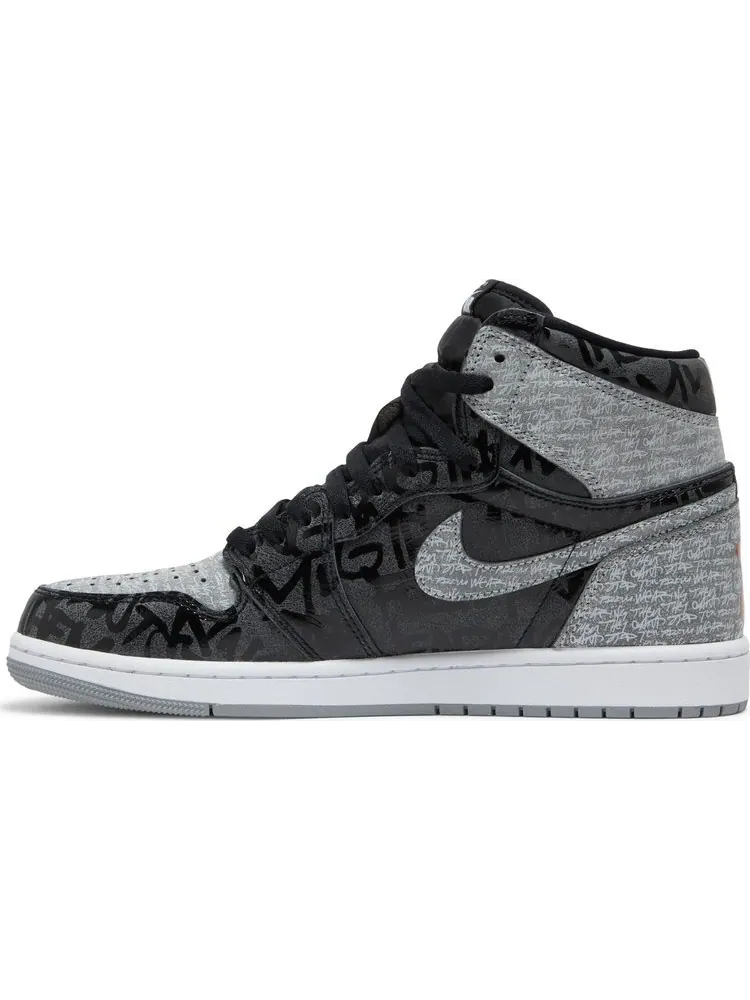 Кроссовки Air Jordan 1 High OG "Rebellionaire" — изображение 3 из 10, черный
