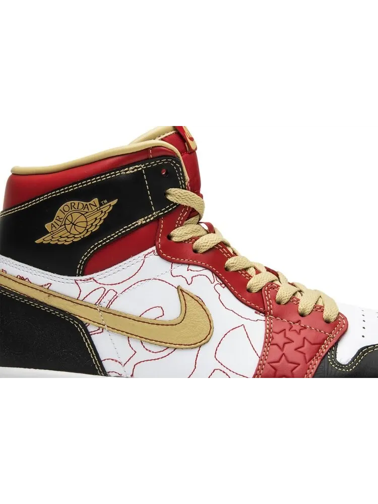 Кроссовки Air Jordan 1 Retro High OG Ignite Shanghai — изображение 2 из 8, черный