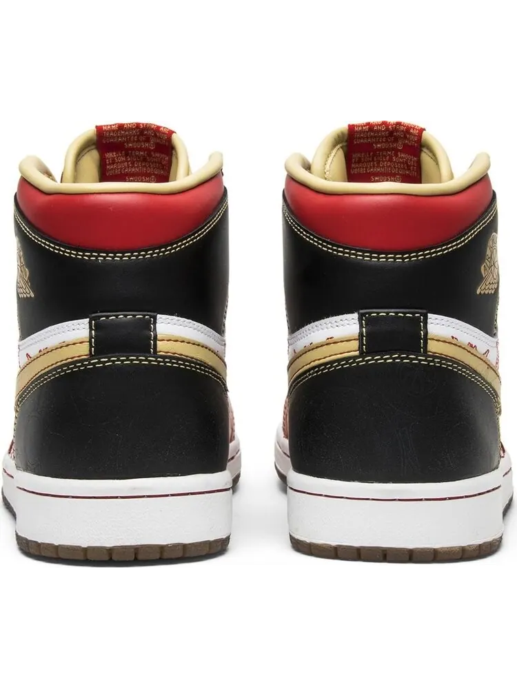 Кроссовки Air Jordan 1 Retro High OG Ignite Shanghai — изображение 6 из 8, черный