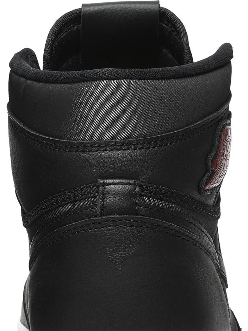 Кроссовки Air Jordan 1 Retro High OG Black Gym Red — изображение 7 из 8, черный