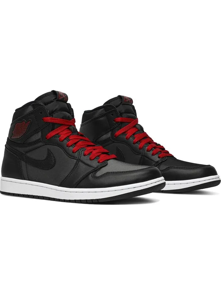 Кроссовки Air Jordan 1 Retro High OG Black Gym Red — изображение 8 из 8, черный