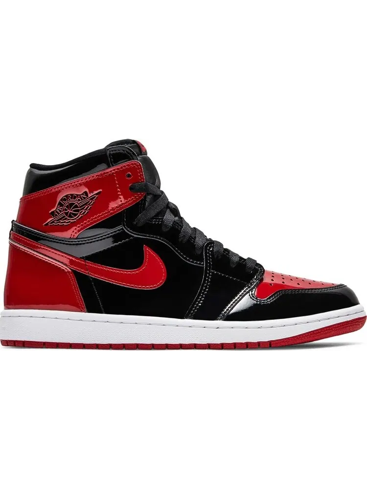Кроссовки Air Jordan 1 Retro High OG Patent Bred — изображение 1 из 8, красный