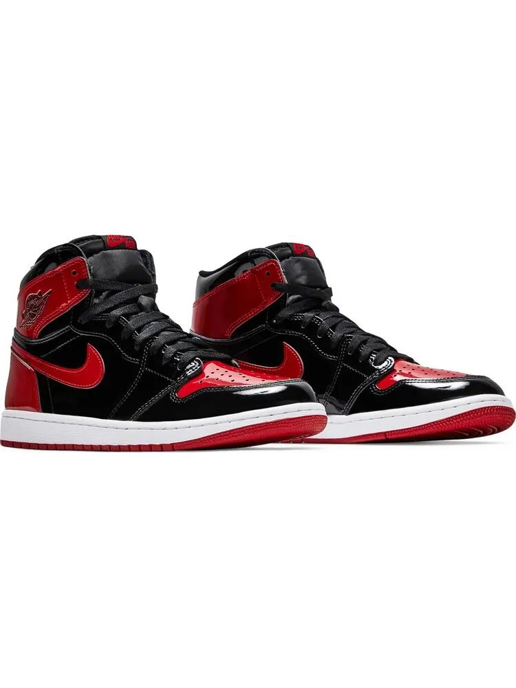 Кроссовки Air Jordan 1 Retro High OG Patent Bred — изображение 8 из 8, красный