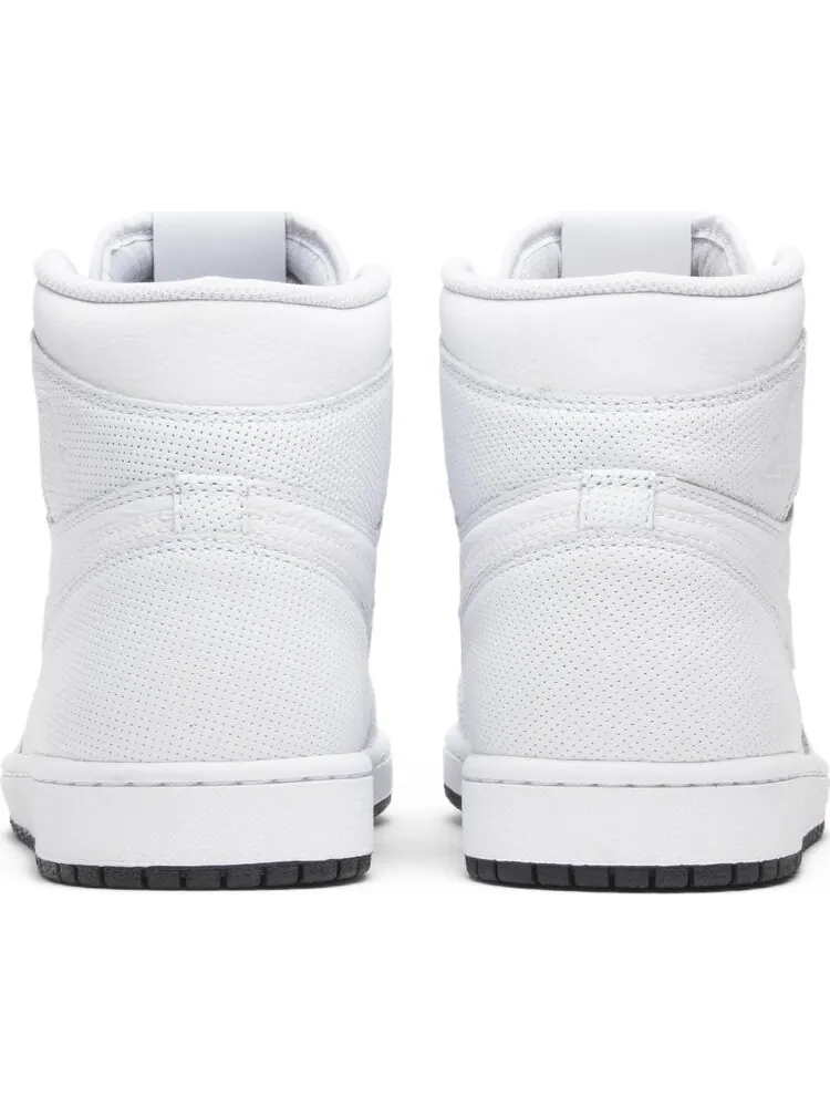 Кроссовки Air Jordan 1 Retro High OG White Perforated — изображение 6 из 8, белый