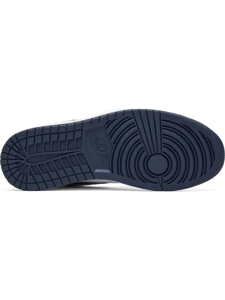 Кроссовки Air Jordan 1 Retro High OG Metallic Navy — изображение 4 из 8, белый