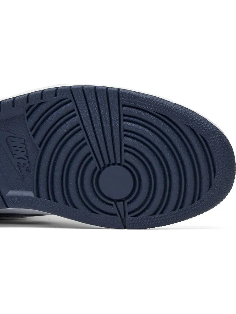 Кроссовки Air Jordan 1 Retro High OG Metallic Navy — изображение 5 из 8, белый