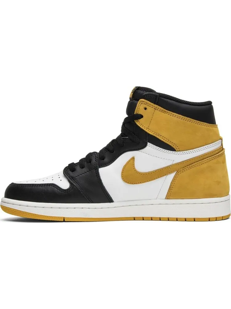 Кроссовки Air Jordan 1 Retro High OG Yellow Ochre — изображение 3 из 8, белый