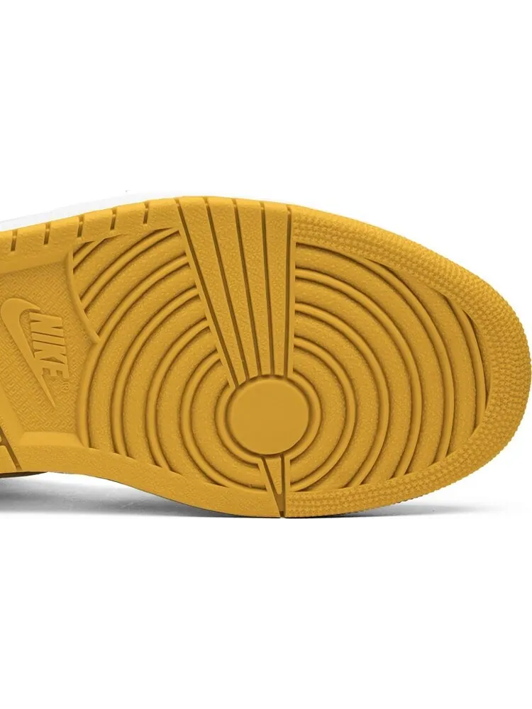 Кроссовки Air Jordan 1 Retro High OG Yellow Ochre — изображение 5 из 8, белый