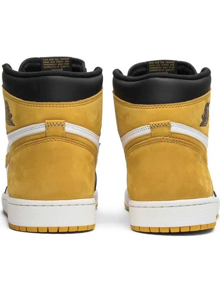 Кроссовки Air Jordan 1 Retro High OG Yellow Ochre — изображение 6 из 8, белый
