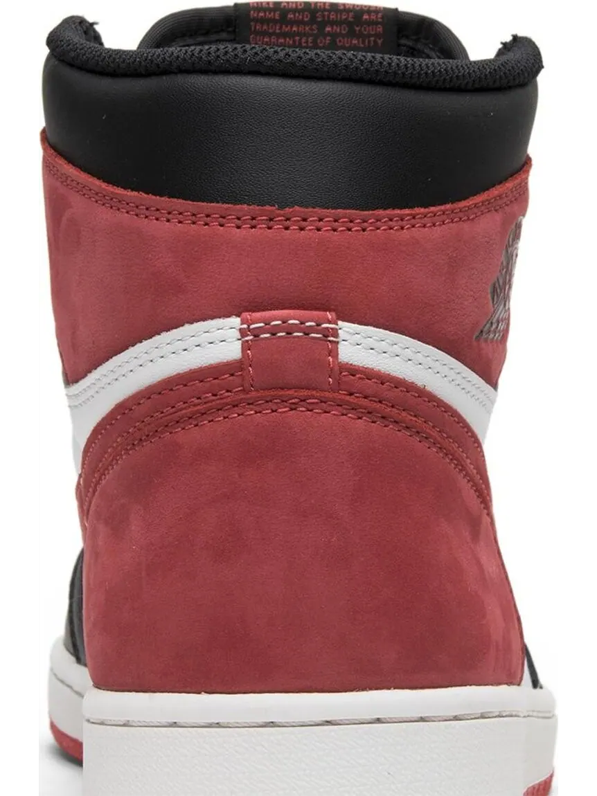 Кроссовки Air Jordan 1 Retro High OG Track Red — изображение 7 из 8, красный
