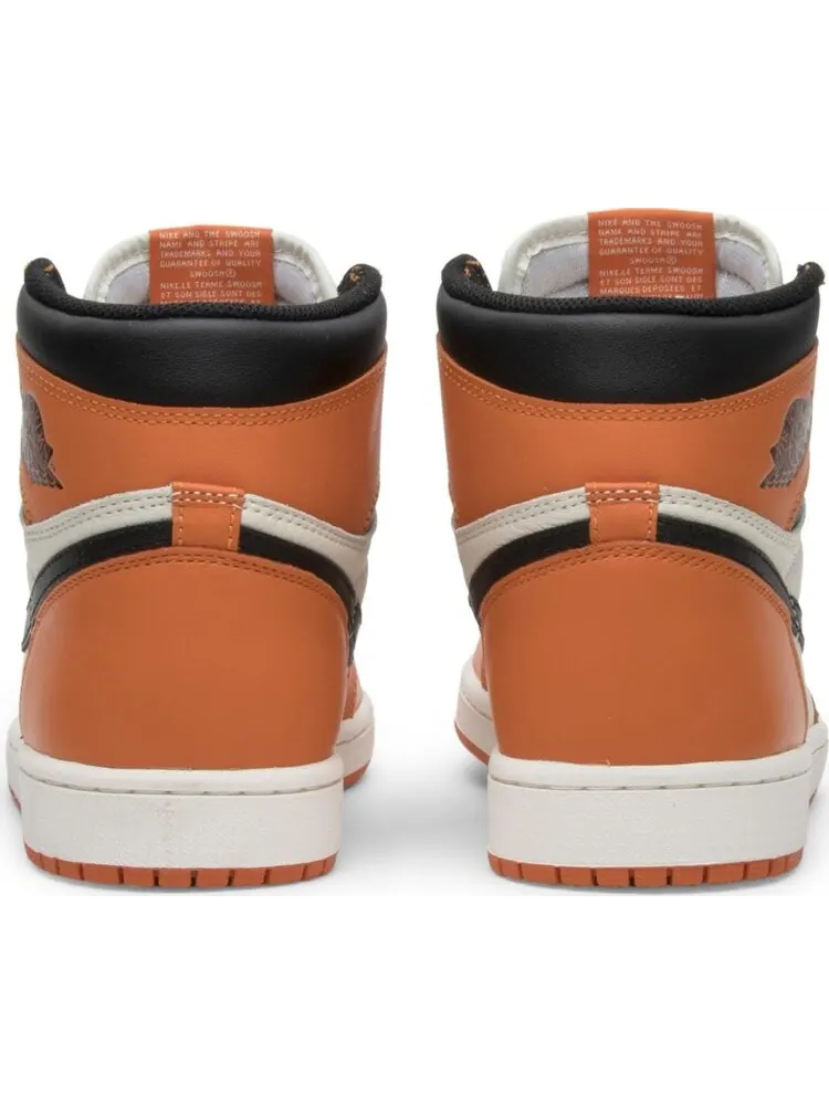 Кроссовки Air Jordan 1 Retro High OG Shattered Backboard Away — изображение 6 из 8, оранжевый