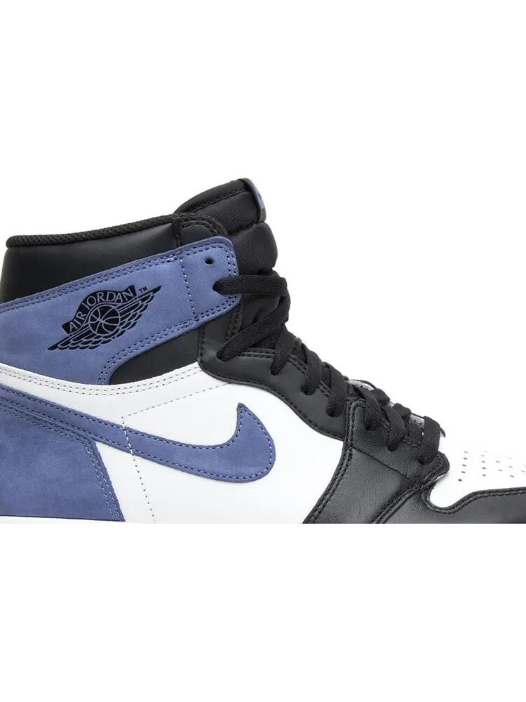 Кроссовки Air Jordan 1 Retro High OG Blue Moon — изображение 2 из 8, белый