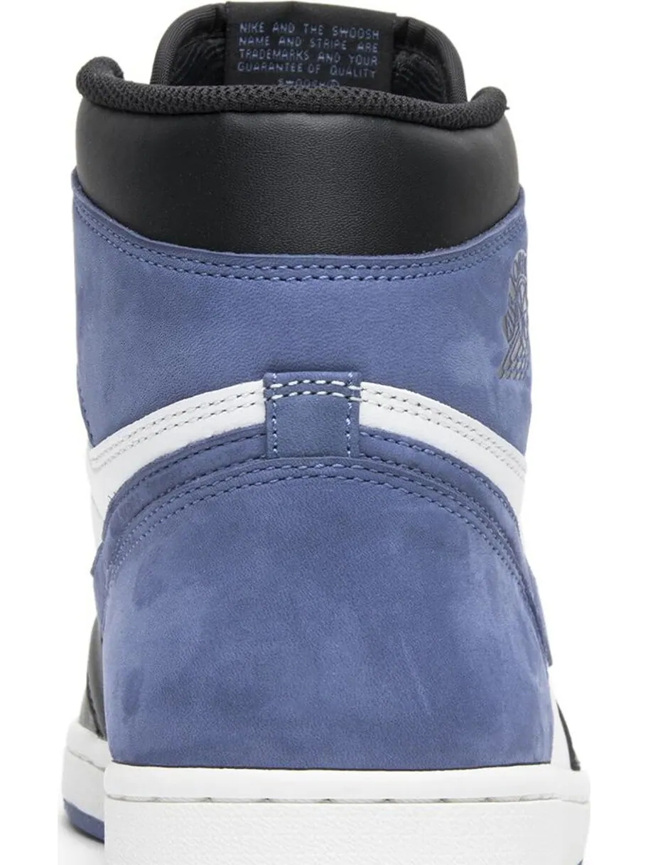 Кроссовки Air Jordan 1 Retro High OG Blue Moon — изображение 7 из 8, белый