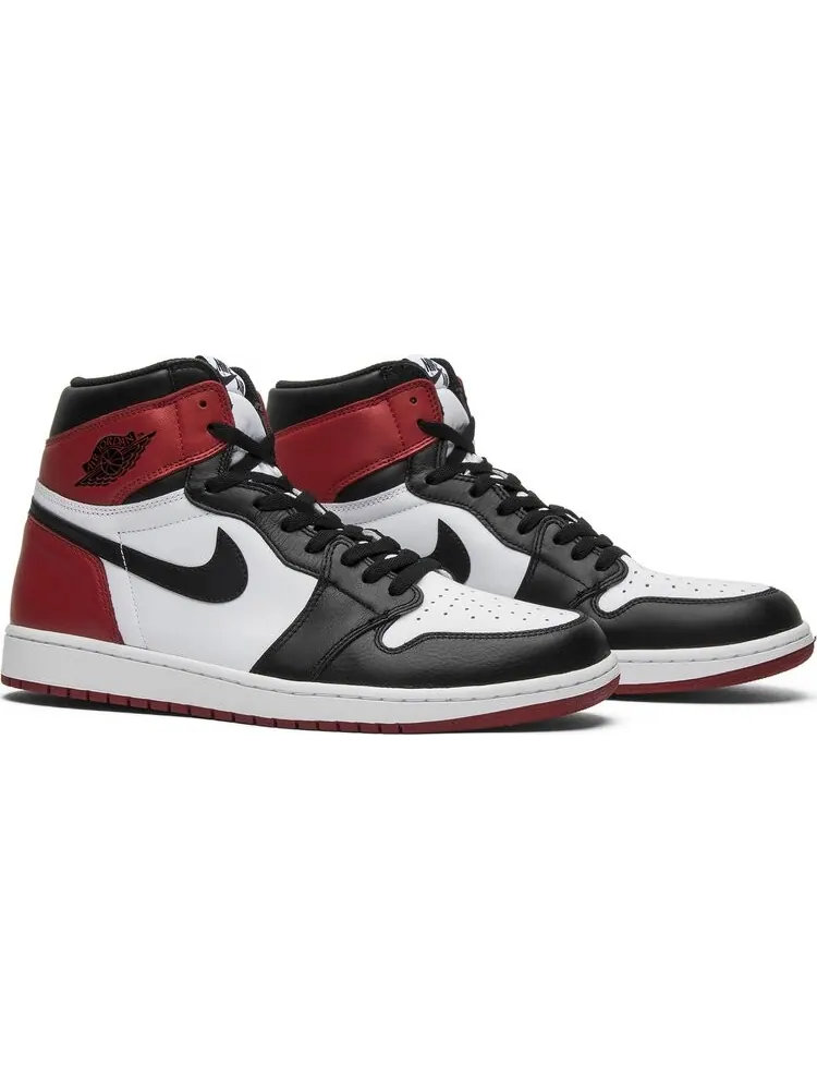Кроссовки Air Jordan 1 Retro High OG Black Toe 2016 — изображение 8 из 8, белый