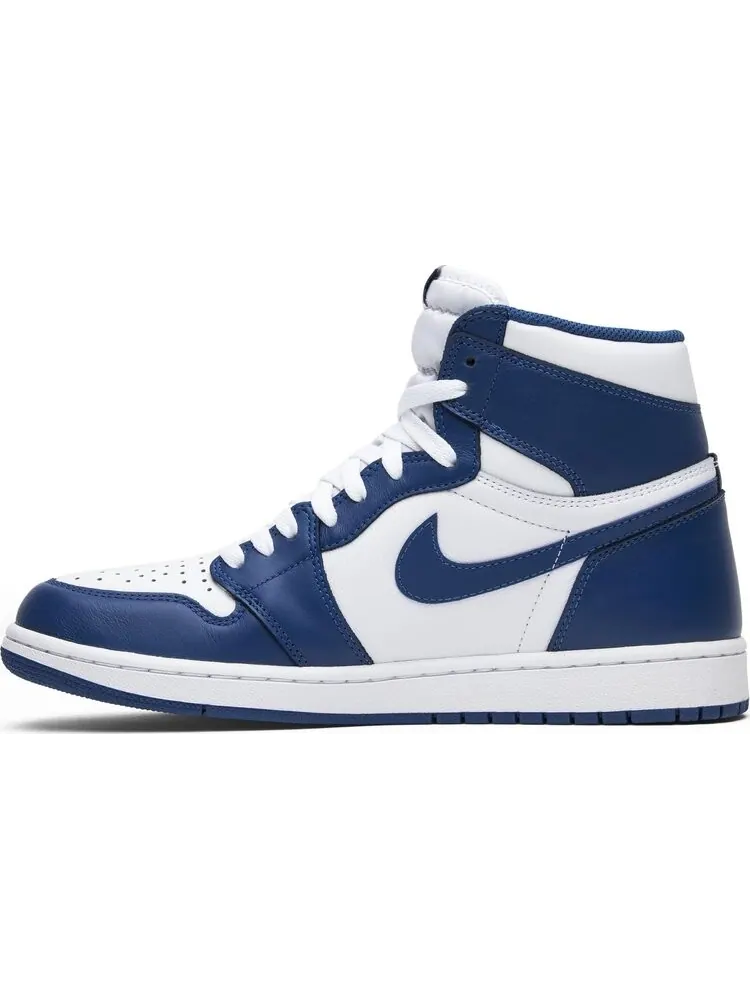 Кроссовки Air Jordan 1 Retro High OG Storm Blue — изображение 3 из 8, белый
