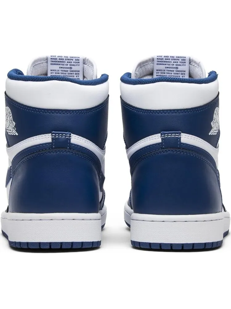 Кроссовки Air Jordan 1 Retro High OG Storm Blue — изображение 6 из 8, белый