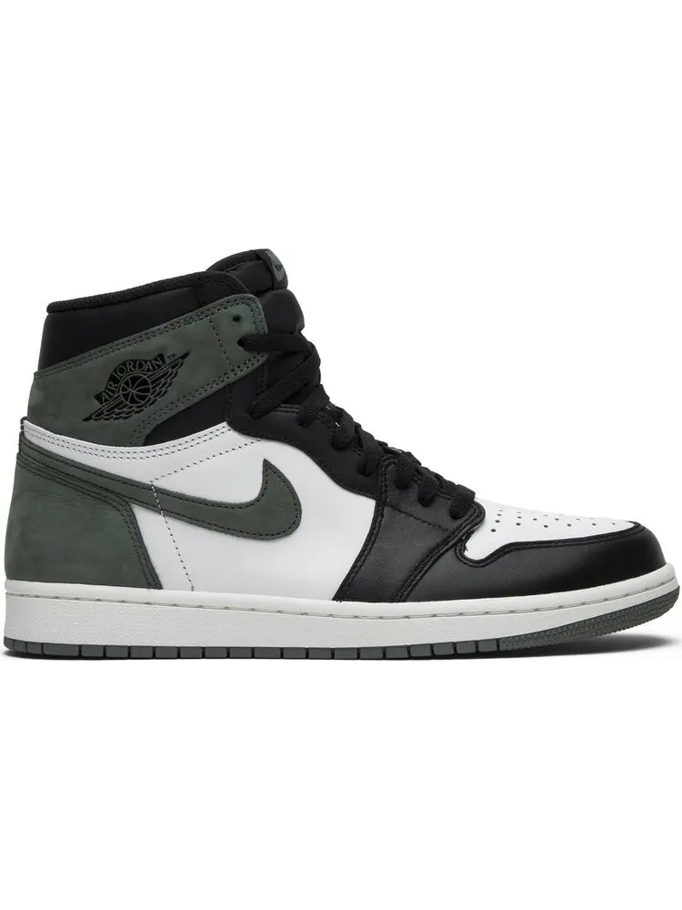 Кроссовки Air Jordan 1 Retro High OG Clay Green — изображение 1 из 8, зеленый