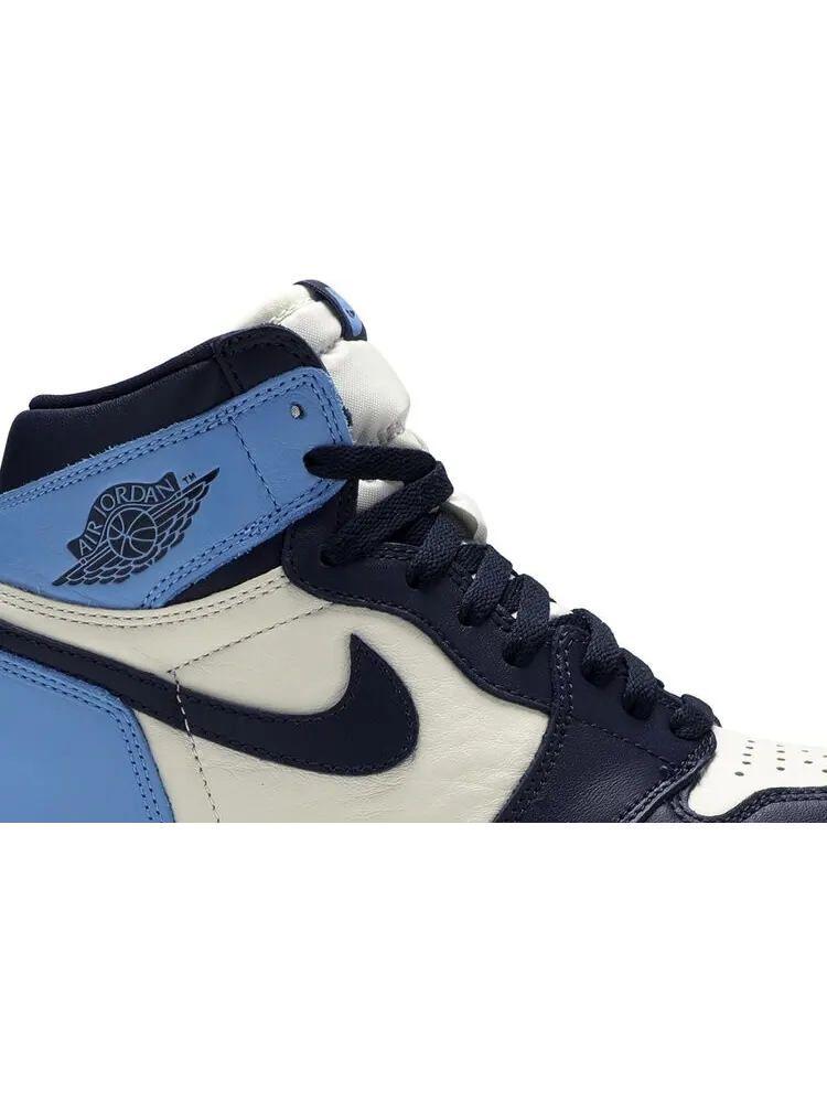 Кроссовки Air Jordan 1 Retro High OG Obsidian — изображение 2 из 8, синий
