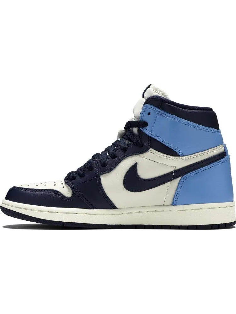 Кроссовки Air Jordan 1 Retro High OG Obsidian — изображение 3 из 8, синий