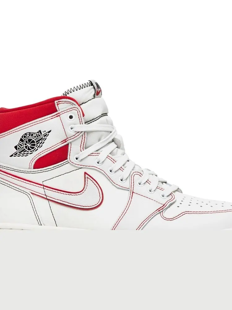 Кроссовки Air Jordan 1 Retro High OG Phantom — изображение 2 из 8, белый