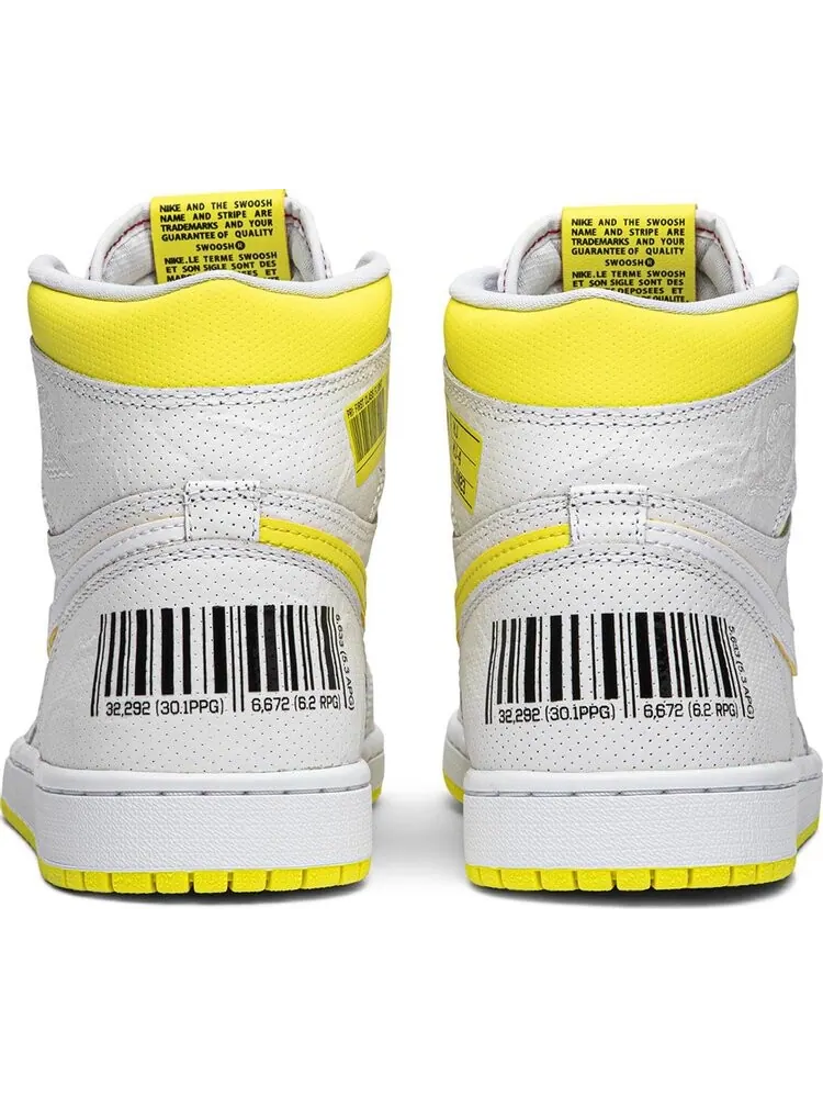 Кроссовки Air Jordan 1 Retro High OG First Class Flight — изображение 6 из 8, белый
