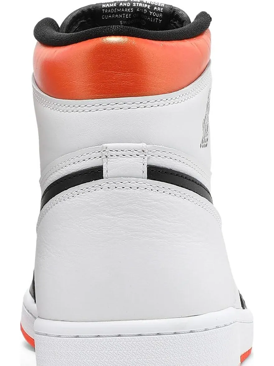 Кроссовки Air Jordan 1 Retro High OG Electro Orange — изображение 7 из 10, оранжевый
