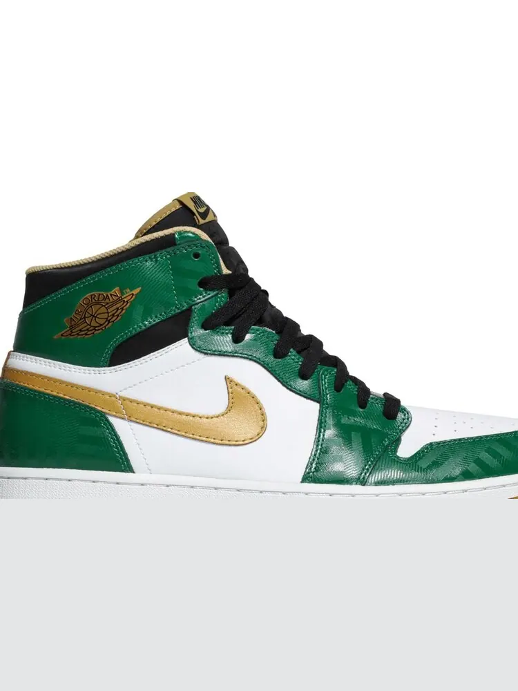 Кроссовки Air Jordan 1 Retro High OG Celtics — изображение 2 из 10, зеленый