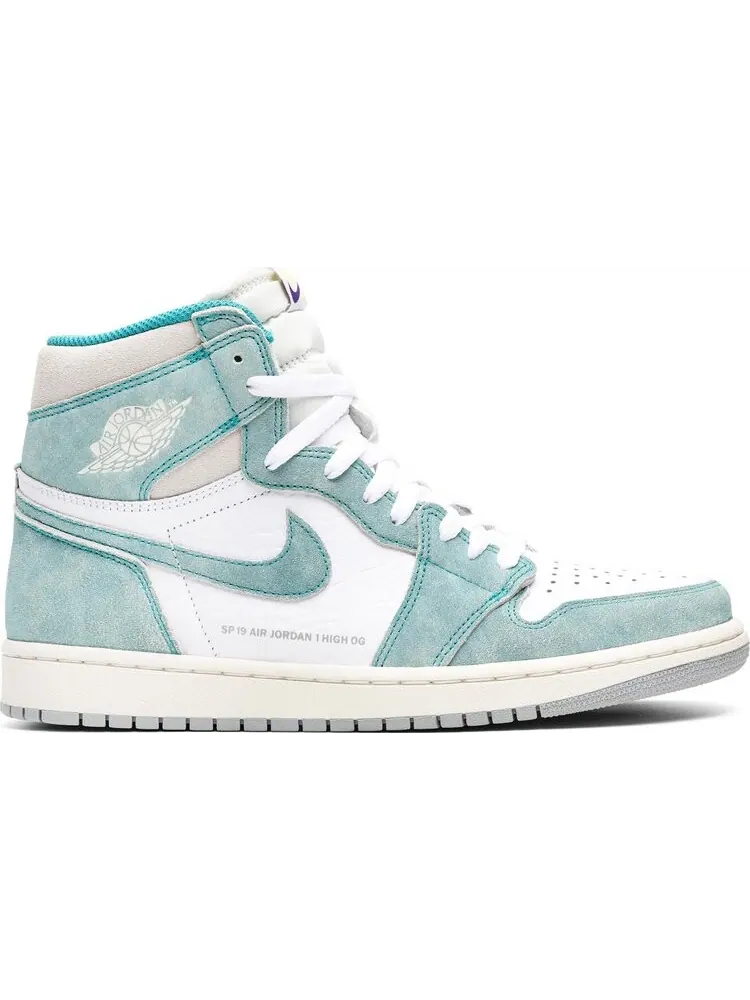Кроссовки Air Jordan 1 Retro High OG Turbo Green — изображение 1 из 8, зеленый