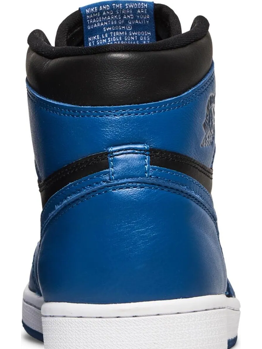 Кроссовки Air Jordan 1 Retro High OG Dark Marina Blue, Высокие — изображение 7 из 8, синий