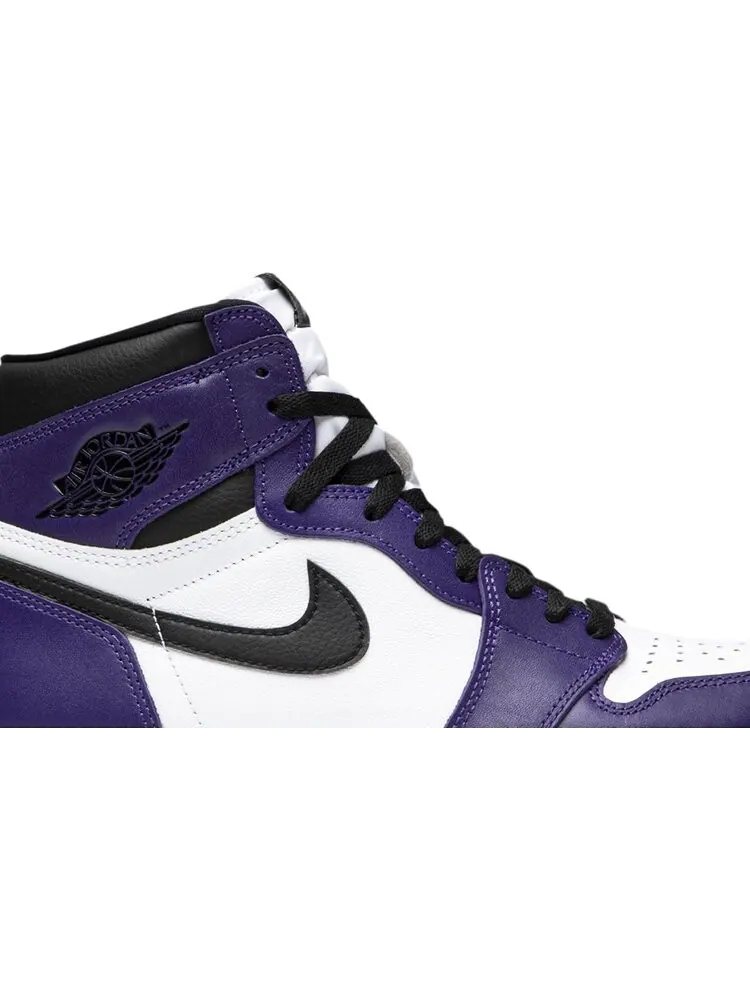Кроссовки Air Jordan 1 Retro High OG Court Purple 2.0 — изображение 2 из 8, фиолетовый