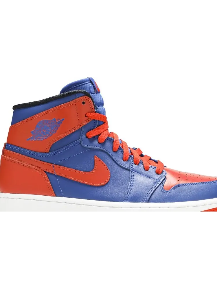 Кроссовки Air Jordan 1 Retro High OG Knicks — изображение 2 из 8, синий