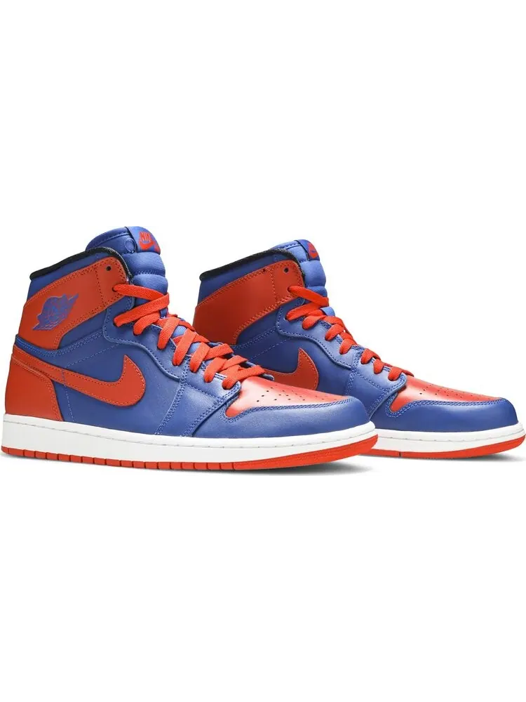 Кроссовки Air Jordan 1 Retro High OG Knicks — изображение 8 из 8, синий