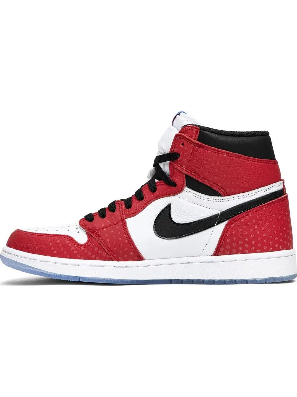 Кроссовки Marvel x Air Jordan 1 Retro High OG Origin Story — изображение 2 из 8, красный/белый/черный