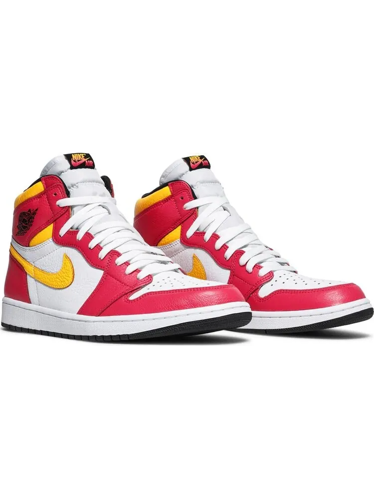Кроссовки Air Jordan 1 Retro High OG Light Fusion Red — изображение 8 из 10, красный